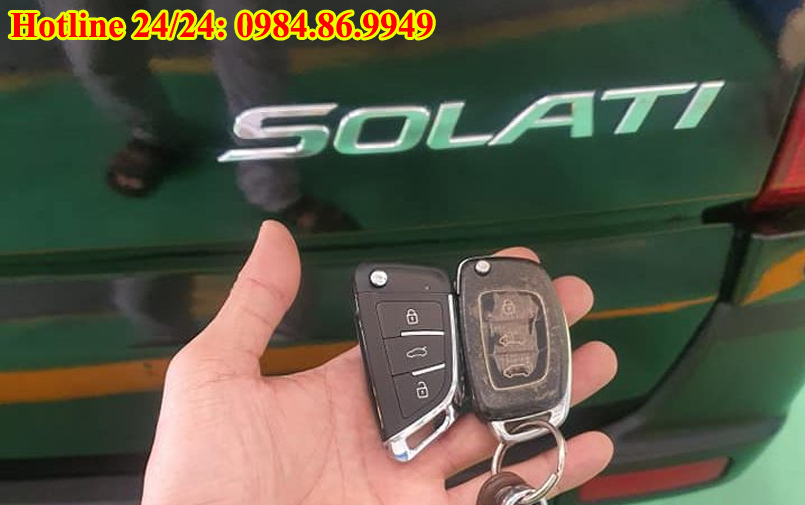 Ảnh: Làm chìa khóa xe Hyundai Solati