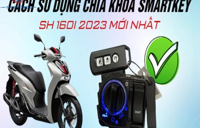 Cách Sử Dụng Chìa Khóa Smartkey Xe SH 160i 2023