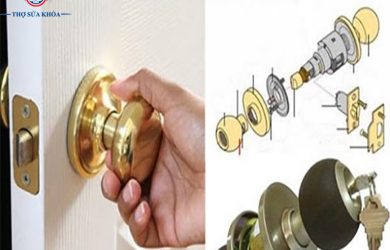 Cách mở ổ khóa tròn khi quên chìa khóa