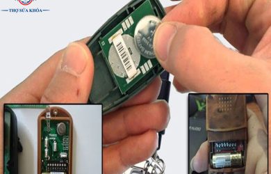 Thay Pin Remote Cửa Cuốn