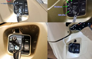 Cách Mở Khóa Cổ Xe Lead