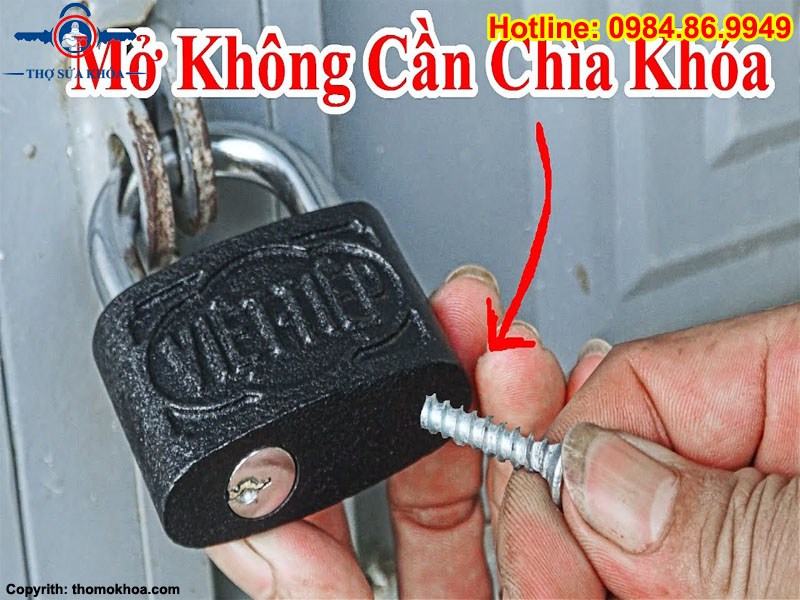Cách Mở Khóa Việt Tiệp Không Cần Chìa Khóa