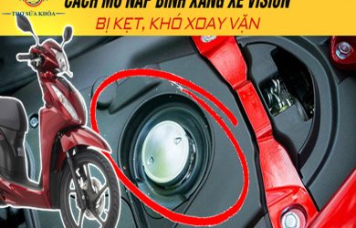 Cách Mở Khóa Xăng Xe Honda Vision