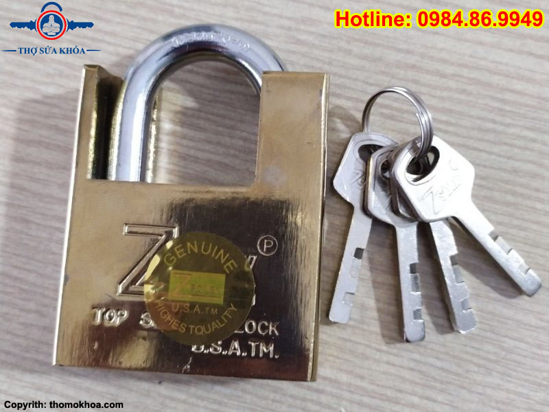 Cách Mở Ổ Khóa Chìa Vuông