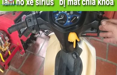 Cách Nổ Máy Xe Sirius Khi Mất Chìa Khóa