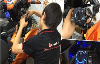 Lắp Khóa Chống Trộm Cho Xe Honda Vision Nhanh Chóng