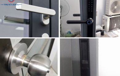 Cách Lắp Khóa Cửa Nhôm Kính