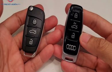 Cách Thay Pin Chìa Khóa Xe Ô Tô AuDi