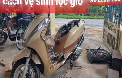Cách Vệ Sinh Lọc Gió Xe Honda Lead