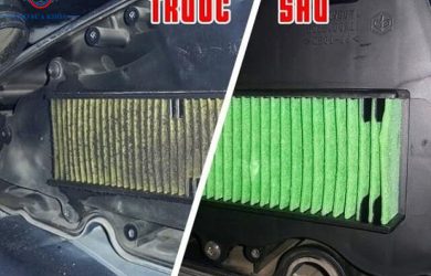 Cách Vệ Sinh Lọc Gió Xe Wave