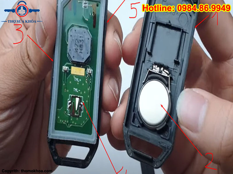 Cách Xử Lý Chìa Khóa Smartkey Bị Vào Nước