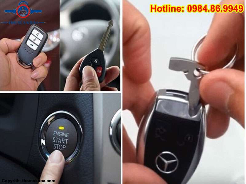 Cách Khởi Động Xe Ô Tô Khi Chìa Khóa Thông Minh Bị Hết Pin