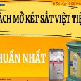 Cách Mở Két Sắt Việt Tiệp