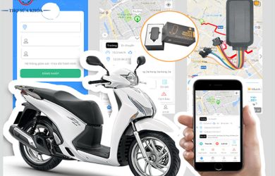 Lắp Thiết Bị Chống Trộm Trên Xe Honda