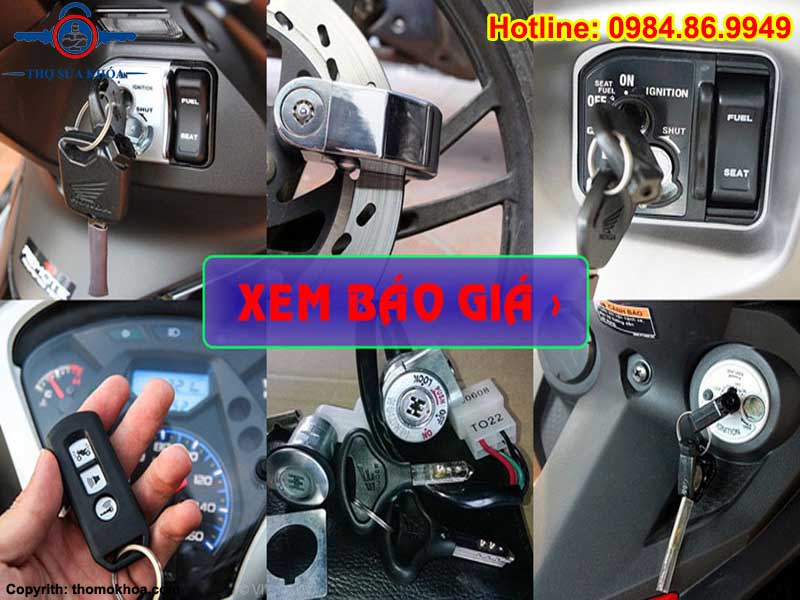 Thợ Sửa Khóa Xe Máy Tại Hoàng Mai