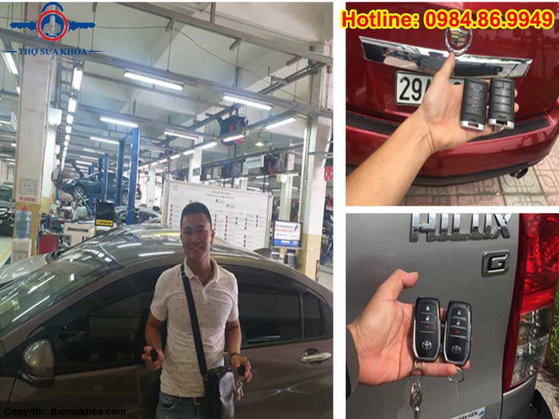 Thợ Sửa Khóa Ô Tô Tại Long Biên