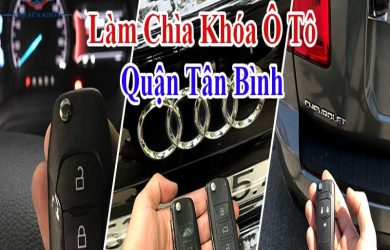 Thợ Sửa Khóa Ô Tô Tại Quận Tân Bình