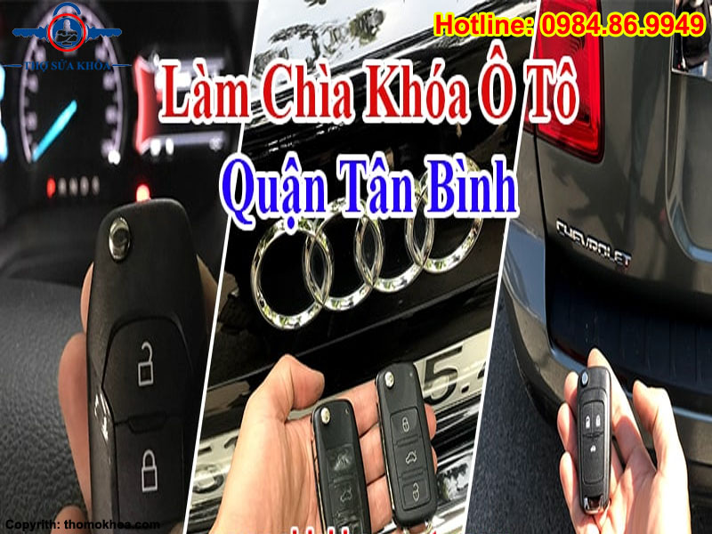 Thợ Sửa Khóa Ô Tô Tại Quận Tân Bình