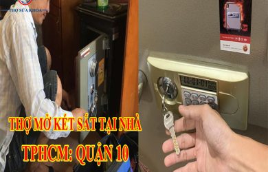 Thợ Làm Chìa Khóa Két Sắt Tại Quận 10