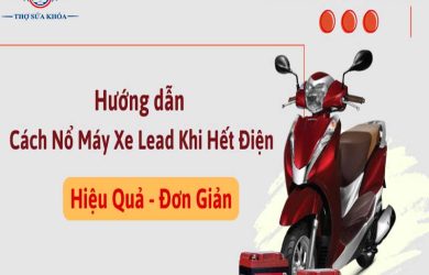 Cách Mở Khóa Xe Lead Khi Hết Bình