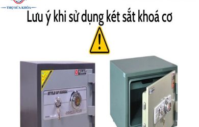 Cách Sử Dụng Két Sắt Cơ