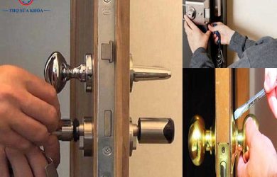 Khóa Cửa Tay Nắm Tròn Việt Tiệp