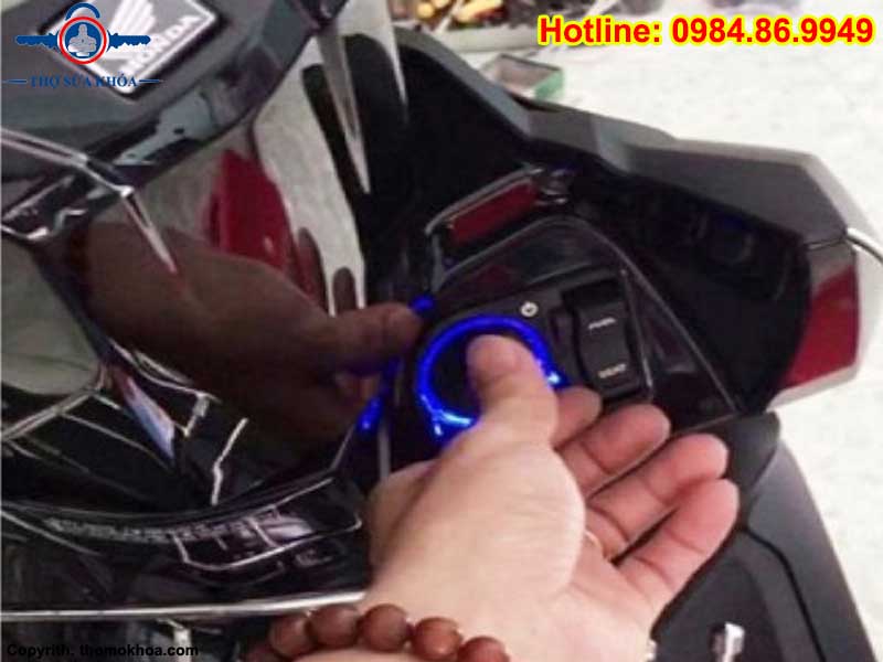 Cách Mở Khóa Xe Air Blade
