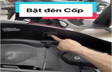 Cách Bật Đèn Cốp Xe Lead