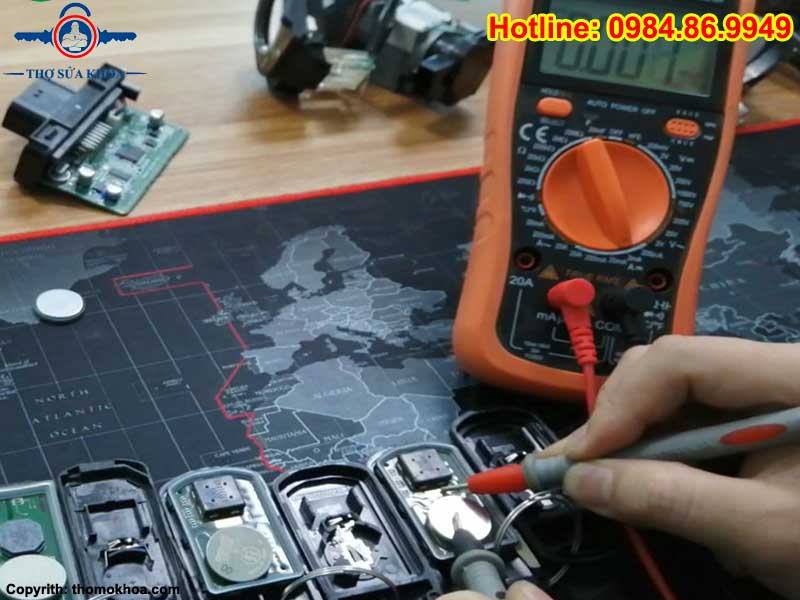 Cách Kiểm Tra Pin Chìa Khóa Air Blade