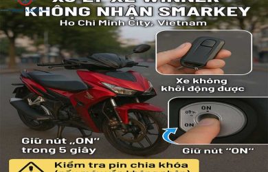 Xe Winner Không Nhận Smartkey