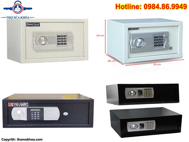 Két Sắt Mini Dưới 1 Triệu Cho Khách Sạn