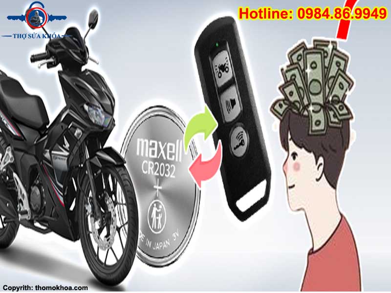 Thay Pin Smartkey Winner