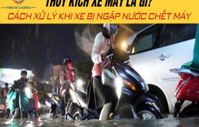 Xe Tay Ga Bị Thủy Kích