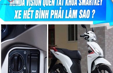 Quên Tắt Chìa Khóa Xe Vision Có Hết Bình Không?