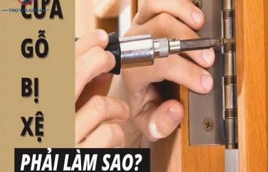 Sửa Cửa Gỗ Phòng Ngủ Bị Xệ