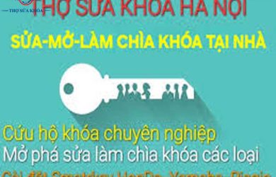 Dịch Vụ Thợ Khóa 24/24 Tại Hà Nội