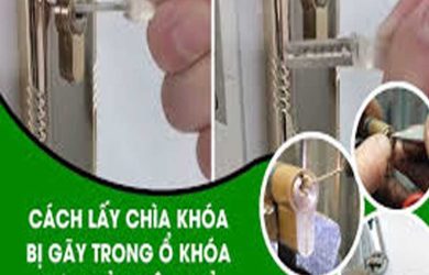 Sửa Khóa Khi Bị Gãy Chìa