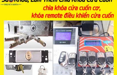 Dịch Vụ Sửa Khóa Cửa Cuốn Tại Hà Nội