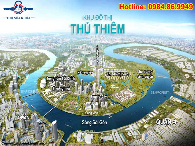 Thợ Sửa Khóa Tại KĐT Thủ Thiêm