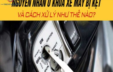 Khóa Xe Máy Bị Kẹt