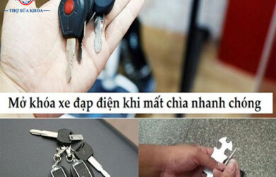 Mở Khóa Xe Máy Khi Mất Chìa