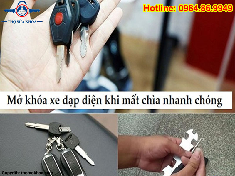 Mở Khóa Xe Máy Khi Mất Chìa