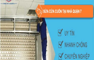 Thợ Sửa Khóa Cửa Cuốn Tại Quận 7