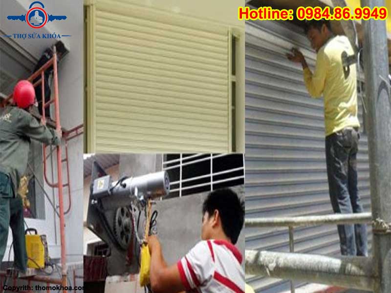 Thợ Sửa Khóa Cửa Cuốn Tại Quận 8