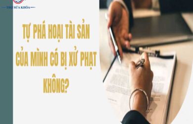 Tự Ý Phá Khóa Tài Sản Của Mình