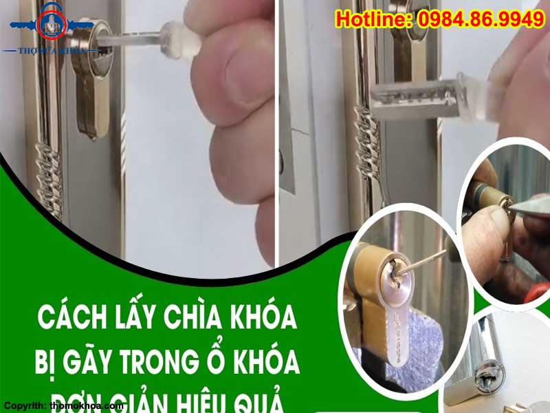 Gãy Chìa Khóa Bên Trong Ổ
