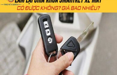 Chi Phí Làm Lại Một Bộ Smartkey Xe Máy Honda, Yamaha