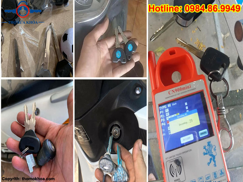 Làm Lại Chìa Khóa Xe Honda