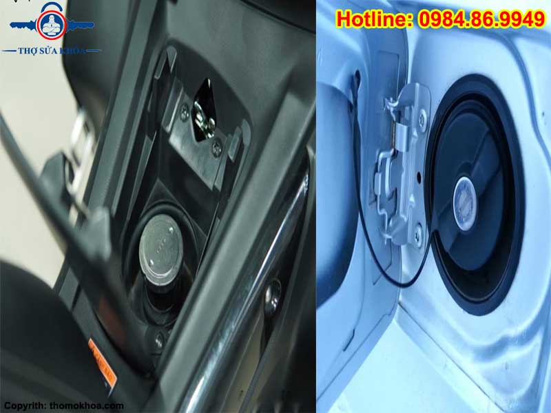 Mất Chìa Khóa Nắp Bình Xăng