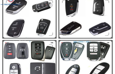 Phân Biệt Các Loại Chìa Khóa Ô Tô